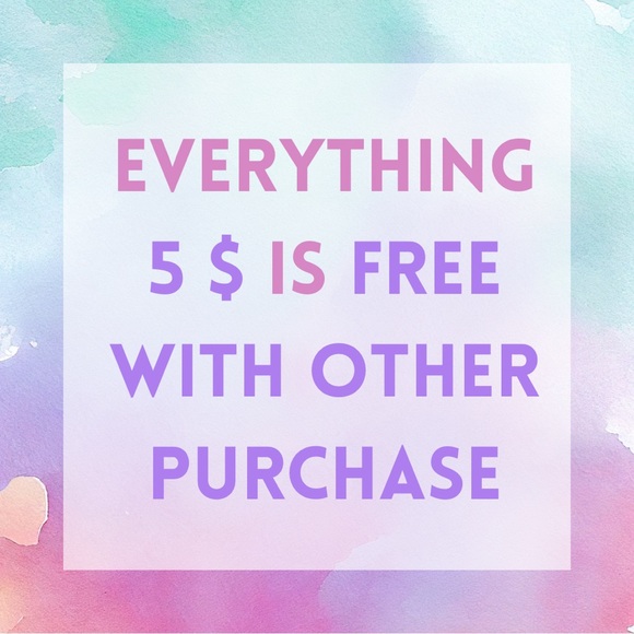 Everything 5$ = free with other purchase! - Picture 1 of 1